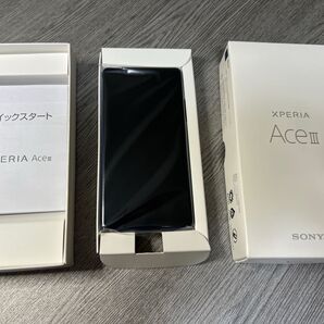新品未使用 SIMフリー SONY Xperia Ace Ⅲ ブルー 一括判定○