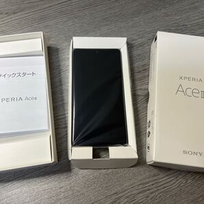 新品未使用 SIMフリー SONY Xperia Ace Ⅲ ブラック 一括判定○