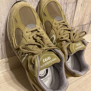 New Balance M991 GGW オリーブ 27.0cm