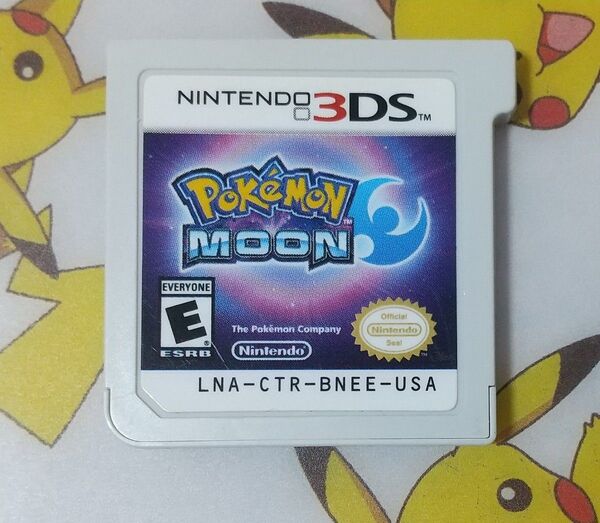 ポケットモンスター ムーン 北米版 3DS ポケモン USA 海外版 ソフトのみ