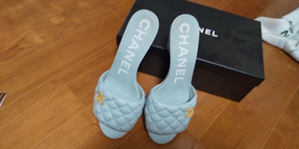 【SALE 美品】人気モデル シャネルサンダル