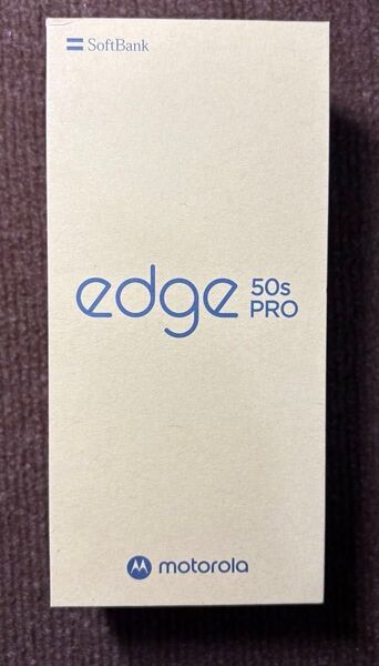 motorola edge 50s pro SIMフリー バニラクリーム 新品未使用