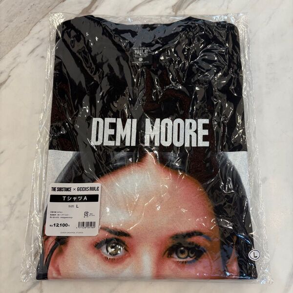 geeks rule substance デミムーア Tシャツ L 新品 サブスタンス ギークスルール DEMI MOORE