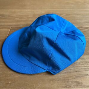 幼稚園帽子ブルー&イエロー