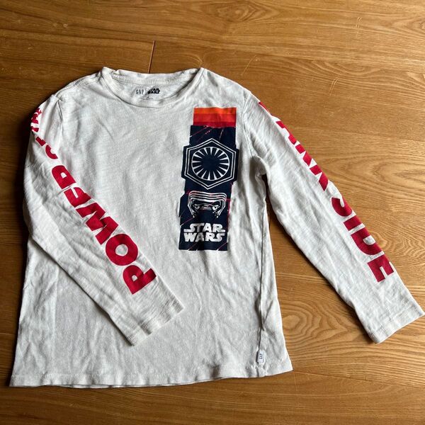 GAP KIDS スターウォーズ 長袖Tシャツ 130サイズ ホワイト系