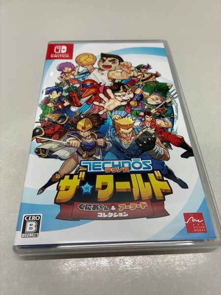 中古 テクノス ザ・ワールド くにおくん&アーケードコレクション スイッチ