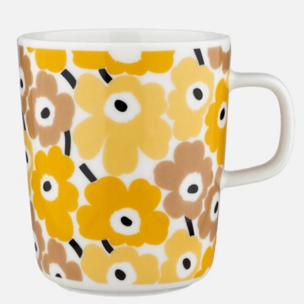 マリメッコmarimekko Pikkuinen Unikko イエロー 新品