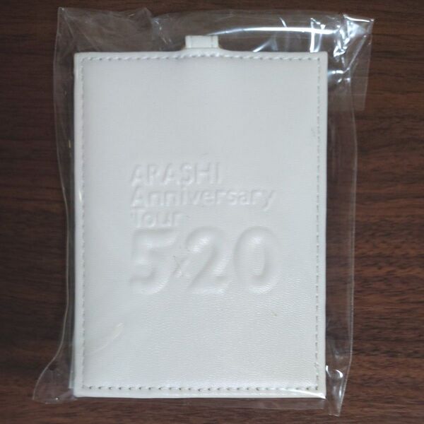 嵐 ARASHI Anniversary Tour 5×20 パスケース 大野智 櫻井翔 相葉雅紀 二宮和也 松本潤 ツアーグッズ
