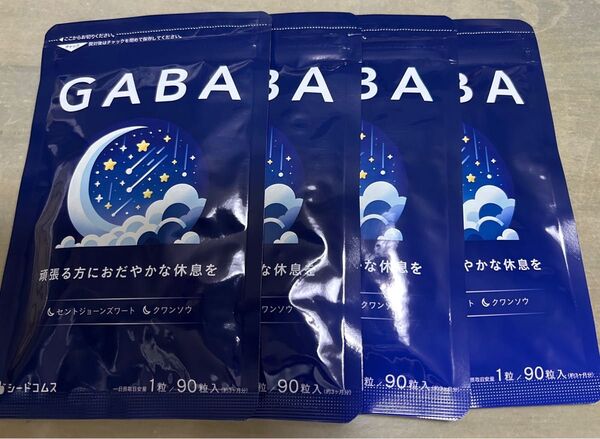 シードコムス GABA 約3ヶ月分×4袋 約12ヶ月分