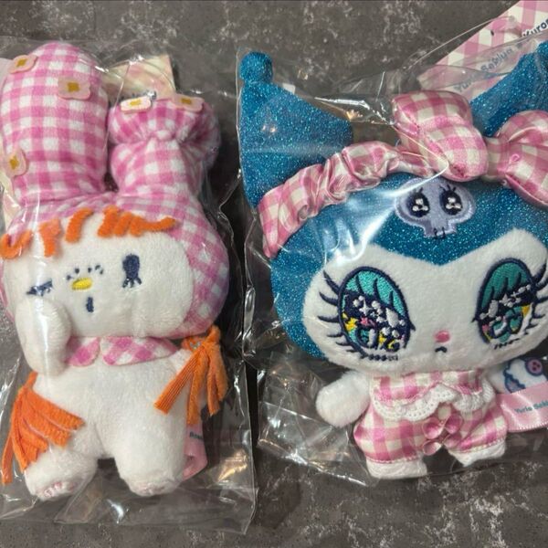 胸きゅん展 x サンリオ ぬいぐるみ キーホルダー クロミ マイメロ マスコット