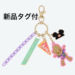ディズニー キーチェーン グルート イッツアスモールワールド マーベル キーホルダー