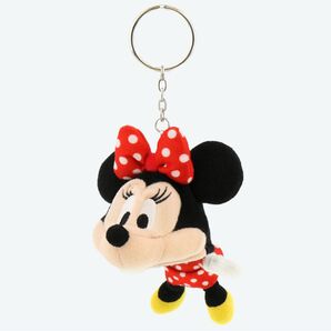 ディズニー ミニー ファンキャップ キーチェーン キーホルダー 新品