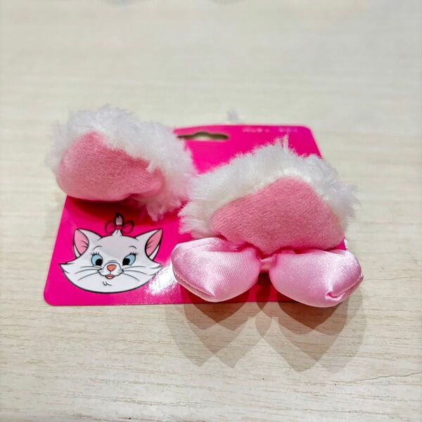 ディズニー おしゃれキャット マリー ヘアクリップ パッチン 新品