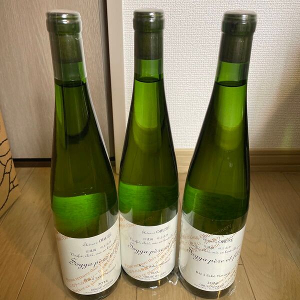小布施ワイナリー ソガペールエフィス リア サケ ナチュレル 750ml 三本セット