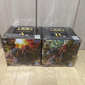 【新品未開封】一番くじ ワンピース 造形王 シャンドラの戦士 カルガラ A賞 ブラシ彩色 B賞 メタリック彩色 フィギュア