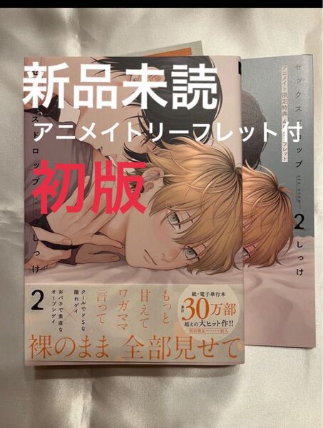 セックスドロップ2アニメイト特典リーフレット・初回封入ペーパー付き新品 しっけ