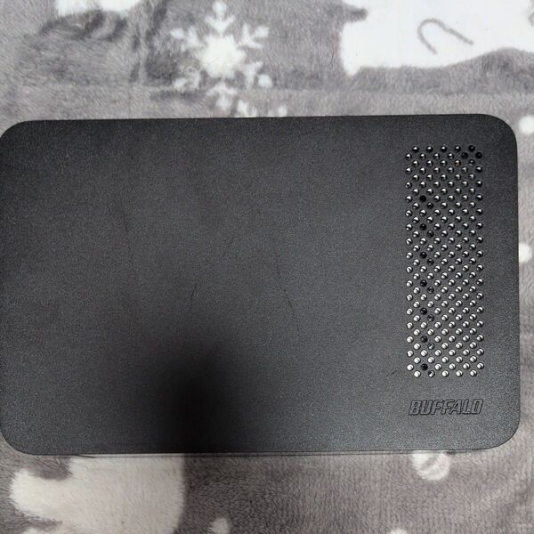BUFFALO 外付けHDD ブラック ジャンク扱い