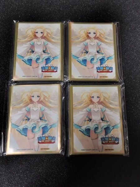lycee overture ゆずソフト3.0 特典スリーブ4個セット 天使☆騒々 RE-BOOT! 白雪乃愛 リセオーバーチュア