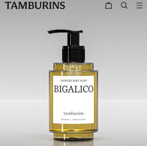 タンバリンズ BIGALICO ボディソープ 300ml