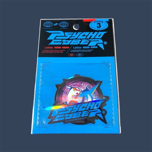 ステッカーセット PSYCHO CYBER ラティアス ラティオス ポケモン