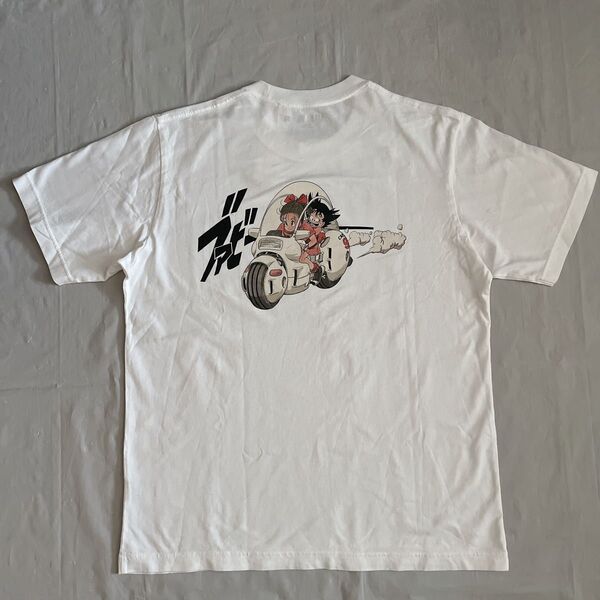 新品 ユニクロ ドラゴンボールコラボ Tシャツ 半袖 UT ブルマ 孫悟空 ユニセックス 白 ホワイト