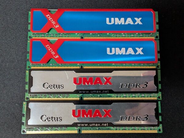 UMAX DDR3 16GB(1600 4GBx2,1333 4GBx2)