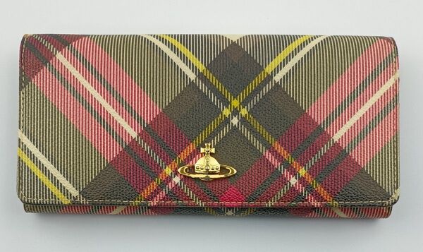 Vivienne Westwood ヴィヴィアン ウエストウッド 長財布 チェック柄