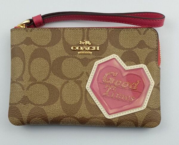 コーチ COACH ポーチ 小物入れ シグネチャー