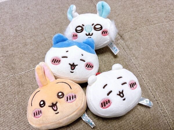 ちいかわ もちもちフェイスマスコット2 うさぎ モモンガ はちわれ ちいかわ ガチャ ハチワレ カプセルトイ うさぎ ハチワレ