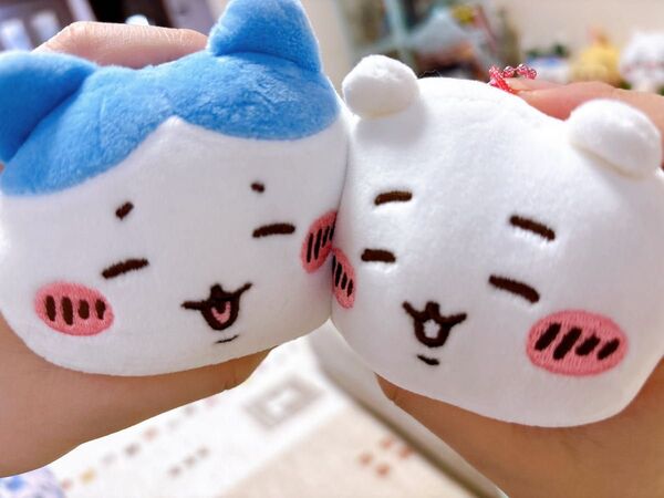 ちいかわ もちもちフェイスマスコット2 うさぎ モモンガ はちわれ ちいかわ ガチャ ハチワレ カプセルトイ うさぎ ハチワレ