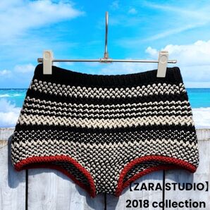 【ZARA STUDIO】ニットショートパンツ collection 2018