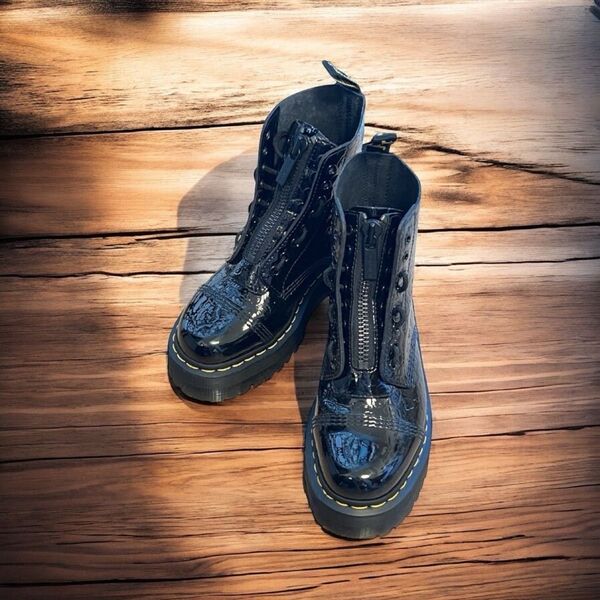 日本正規 Dr. Martensシンクレア ブーツ フロントジップ 8ホール 厚底 レアモデル 【サイズ】UK6(25㎝)