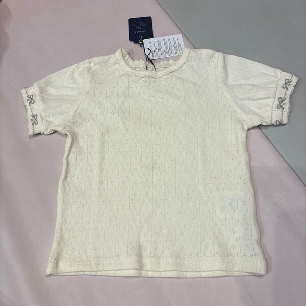 ベビー 90サイズ 女の子 半袖 Tシャツ cottoli バースデイ 新品