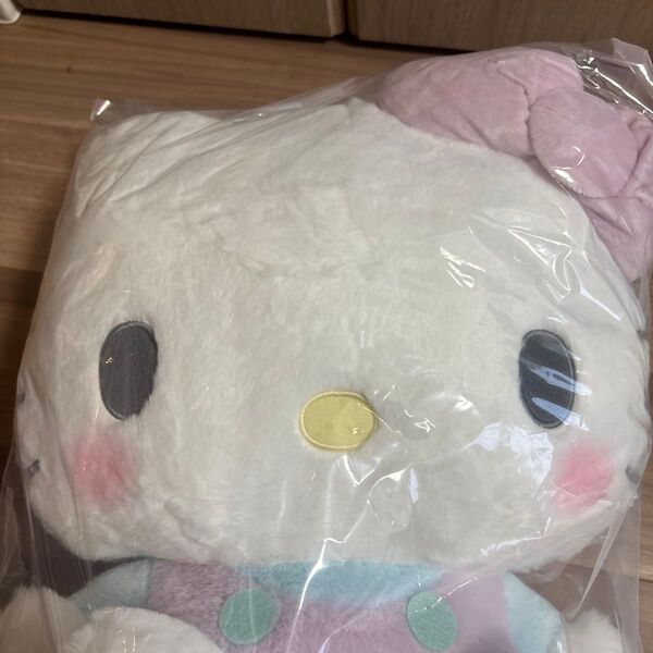 ハローキティ 特大 ぬいぐるみ パステルカラー 未使用