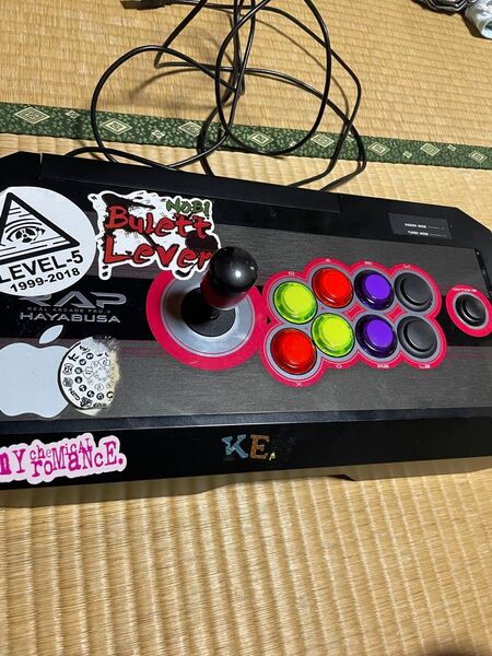 【カスタム品】リアルアーケードPro.V HAYABUSA RAP. アケコン PS4、PS5、PC対応。