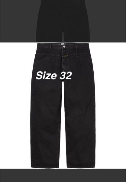Supreme x Marithe + Francois Girbaud X-Seam Baggy Jean "Black"