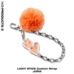 LIGHT STICK Custom Strap JURIA XG ストラップ ジュリア シルバー アクセサリー