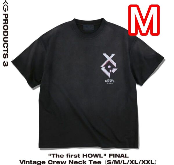 XG Vintage Crew Neck Tee 【サイズM】 Tシャツ 公式 ブラック 半袖Tシャツ