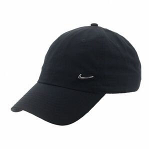 ナイキ キャップ DF クラブ CB MT スウッシュ FB5372 010 NIKE 帽子 ブラック メタルロゴ