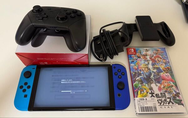 Nintendo Switch 本体 プロコン スマブラ microSDカード