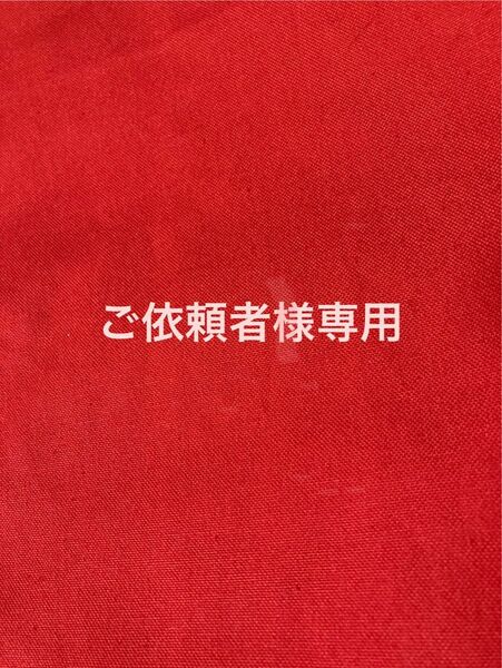 ハンドメイド 帆布 2wayトートバッグ 赤