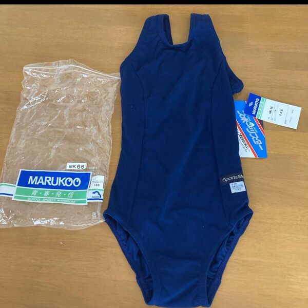 未使用 タグ付き 女の子 スクール水着 120センチ