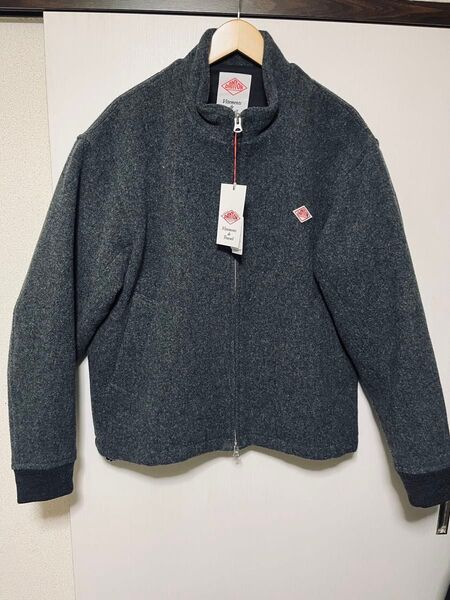 DANTON ダントン ウールライトパイル スタンドカラージャケット