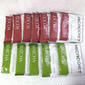 【匿名配送】 マイクロダイエット 12袋 ココア 抹茶