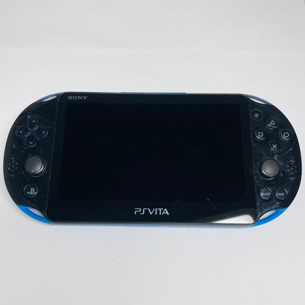 【463】 PS Vita Wi-Fiモデル ブルー/ブラック