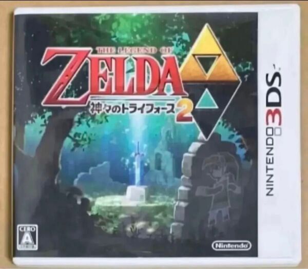 送料無料 ゼルダの伝説 神々のトライフォース2 動作確認済 ニンテンドー3DS