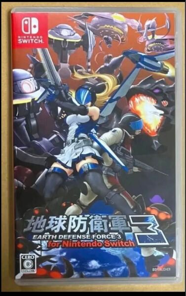 値下げ不可 送料無料 地球防衛軍3 for Nintendo Switch ニンテンドー スイッチ 動作確認済