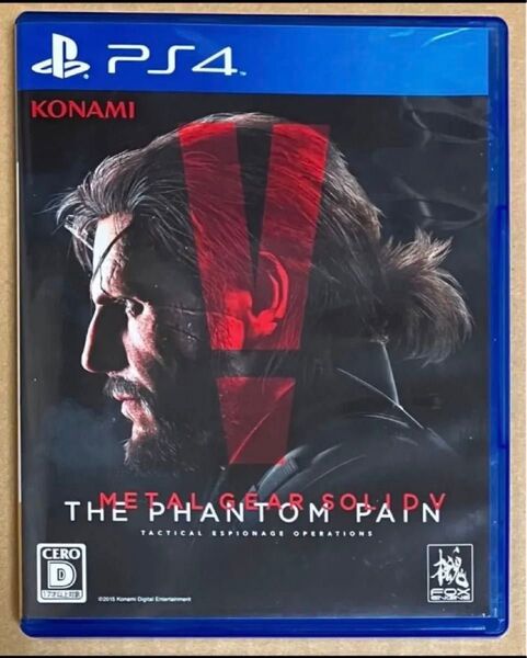 送料無料 PS4 METAL GEAR SOLID V:THE PHANTOM PAIN メタルギアソリッド5 ファントムペインb