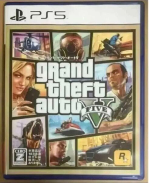 値下げ不可 送料無料 GTA5 グランド・セフト・オートV グランドセフトオート5 PS5 グラセフ5 b