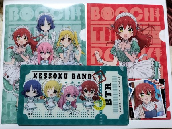 ぼっち・ざ・ろっく! ガルボ マグネットシート ローソン コラボ クリアファイル